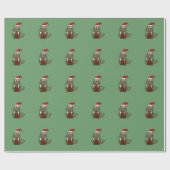 Walroß im geschenkpapier (Flach)