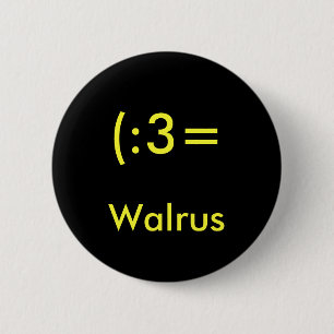 Walross-Knopf Button