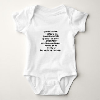 Walross-Kohlpflanzen Baby Strampler
