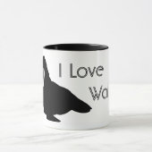 Walross-Liebe-Tasse Tasse (Zentrum)