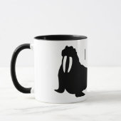 Walross-Liebe-Tasse Tasse (Links)