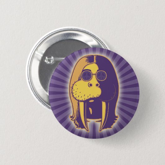 Walross-Mann Button (Vorne & Hinten)