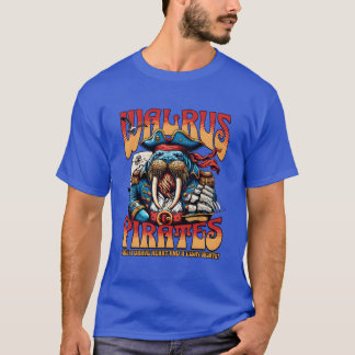 Walross-Piraten Meeressäuger Tier Freibeuter Junge T-Shirt