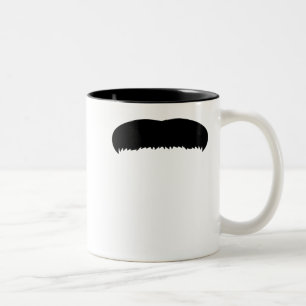 Walross-Schnurrbart Zweifarbige Tasse