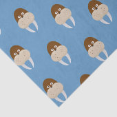 Walroß Seidenpapier (Ausschnitt)