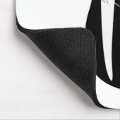 Walross-Silhouette Mousepad (Ecke)