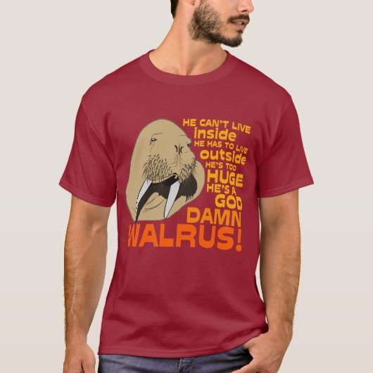 "Walross-" T - Shirt (Vorderseite)