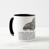 Walroß Tasse (Vorderseite Links)