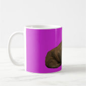 Walross-Tasse auf Rosa Kaffeetasse (Links)