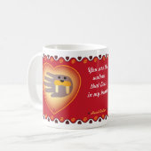 Walross-Tasse des Valentines Kaffeetasse (Vorderseite Links)