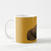 Walross-Tasse Gelb Kaffeetasse (Links)