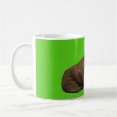Walross-Tasse - Grün Kaffeetasse (Links)