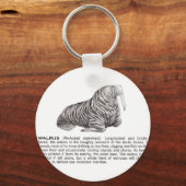 Walrost Schlüsselanhänger (Vorderseite)