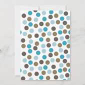 Walrus auf der Iceberg Custom Birthday Party Einladung (Rückseite)