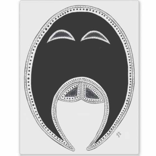 Walrus Aufkleber (Vorderseite)