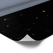 Walrus Balancing the Moon Poster (Ecke)