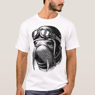 Walrus Biker T-Shirt
