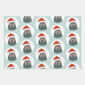 Walrus Christmas Geschenkpapier Set (Vorderseite)