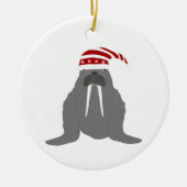 Walrus Christmas Ornament (Vorne)