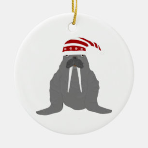 Walrus Christmas Ornament