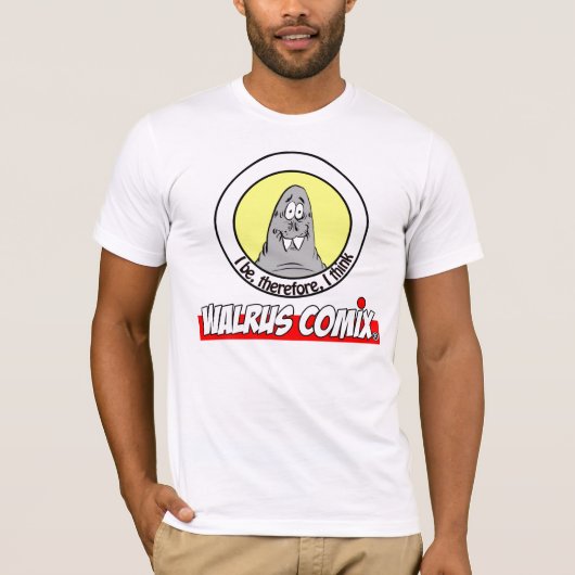 Walrus Comix Men's T - Shirt (Bella Leinwand) (Vorderseite)