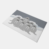 Walrus Doormat Fußmatte (Schrägansicht)