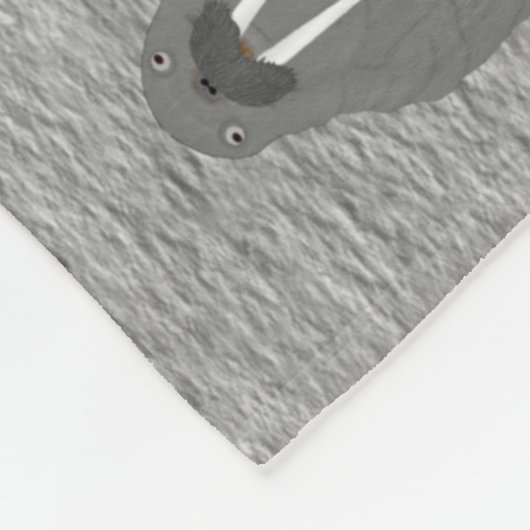 Walrus Fleece Blanket (Ecke)