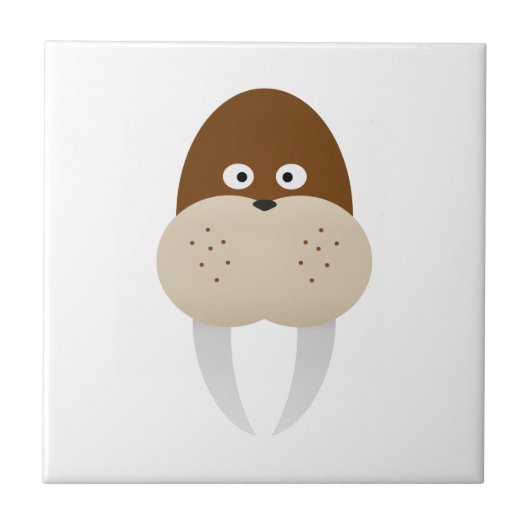 Walrus Fliese (Vorderseite)