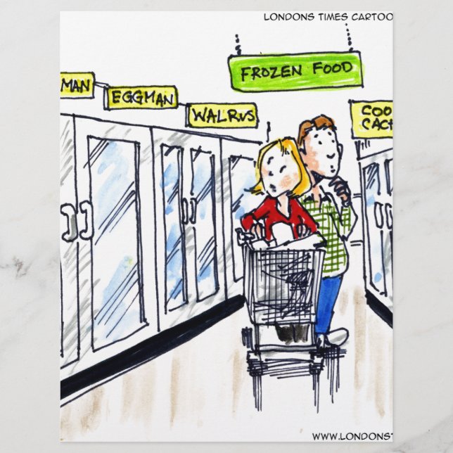 Walrus Frozen Food Section Funny (Vorderseite)
