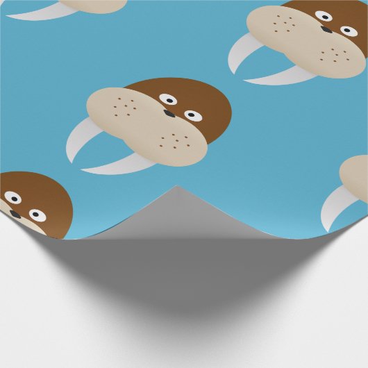 Walrus Geschenkpapier (Ecke)