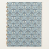 Walrus Mustache Pattern Planer (Vorderseite)