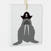 Walrus Pirate Ornament (Rechts)