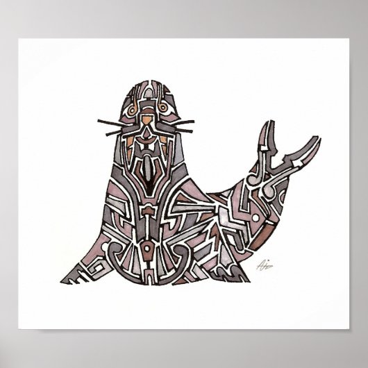Walrus Poster (Vorne)