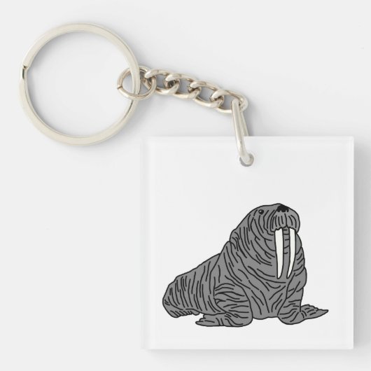 Walrus Schlüsselanhänger (Vorderseite)