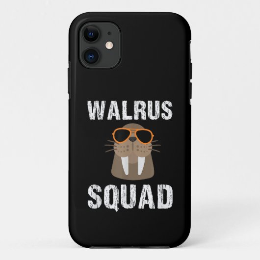 WALRUS SQUAD NIEDLICH FUNNY SEE TIERE LOVER Case-Mate iPhone HÜLLE (Rückseite)