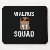 WALRUS SQUAD NIEDLICH FUNNY SEE TIERE LOVER MOUSEPAD (Vorne)