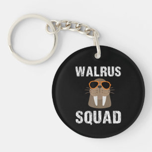 WALRUS SQUAD NIEDLICH FUNNY SEE TIERE LOVER SCHLÜSSELANHÄNGER