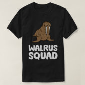 Walrus Squad Ocean Animal Funny Walrus Squad Premi T-Shirt (Design vorne)