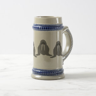 Walrus Stein Bierglas