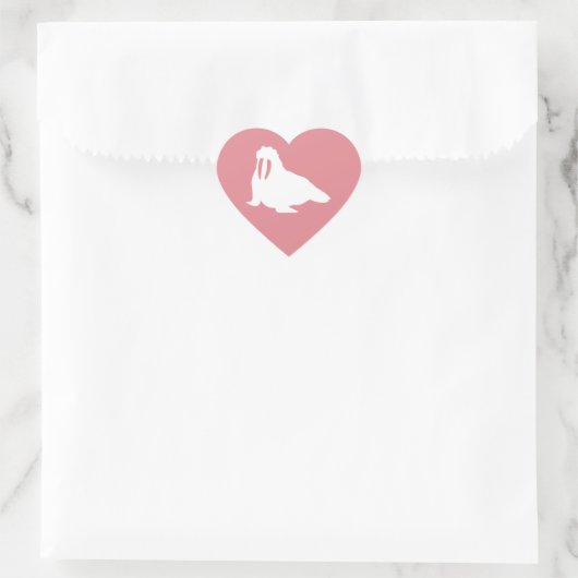 Walrus Sticker (Tasche)