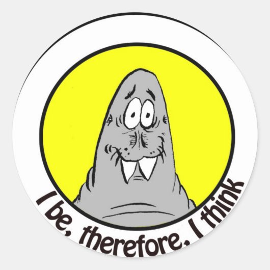 Walrus Stickers (Vorderseite)