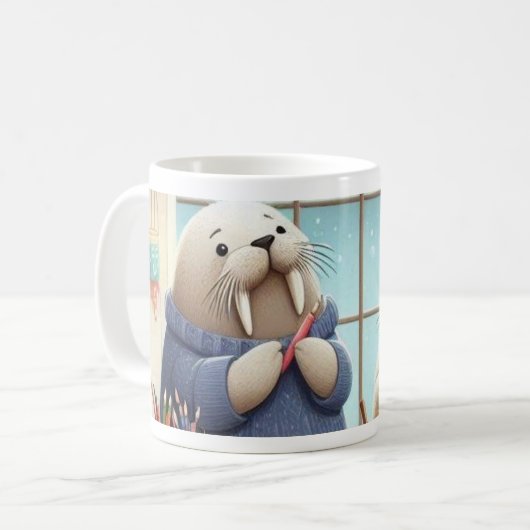 Walrus Tasse (Vorderseite Links)