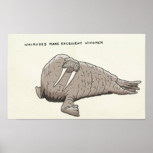 Walrus trivia poster