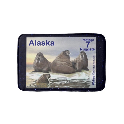 Walrus - Vier Brüder Badematte (Vorderseite)