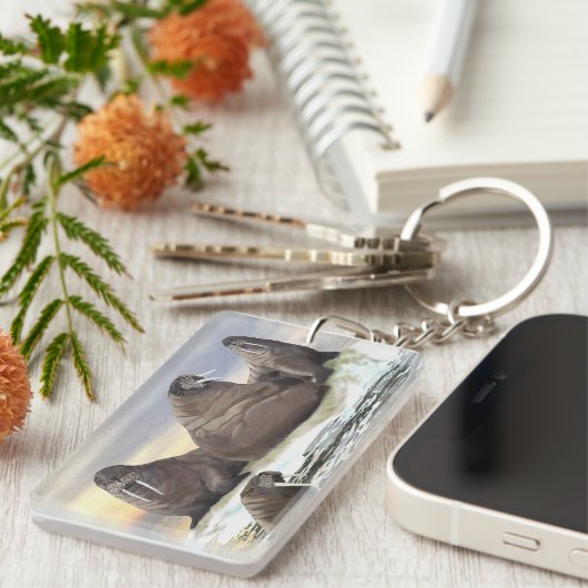 Walrus - Vier Brüder Schlüsselanhänger (Vorderseite rechts)