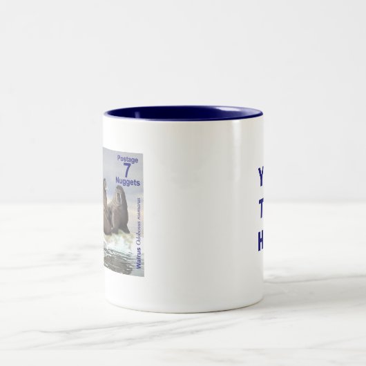 Walrus - Vier Brüder Zweifarbige Tasse (Mittel)