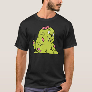 Walrus Zombie Halloween Horror Cute Monster Sea T-Shirt