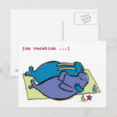 Walrusferien, [im Urlaub ...] Postkarte (Vorne/Hinten)