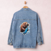 Walrusfischerei im Meer Jeansjacke (Hangar)