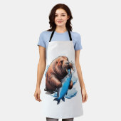 Walrusfischerei im Meer Schürze (Getragen)